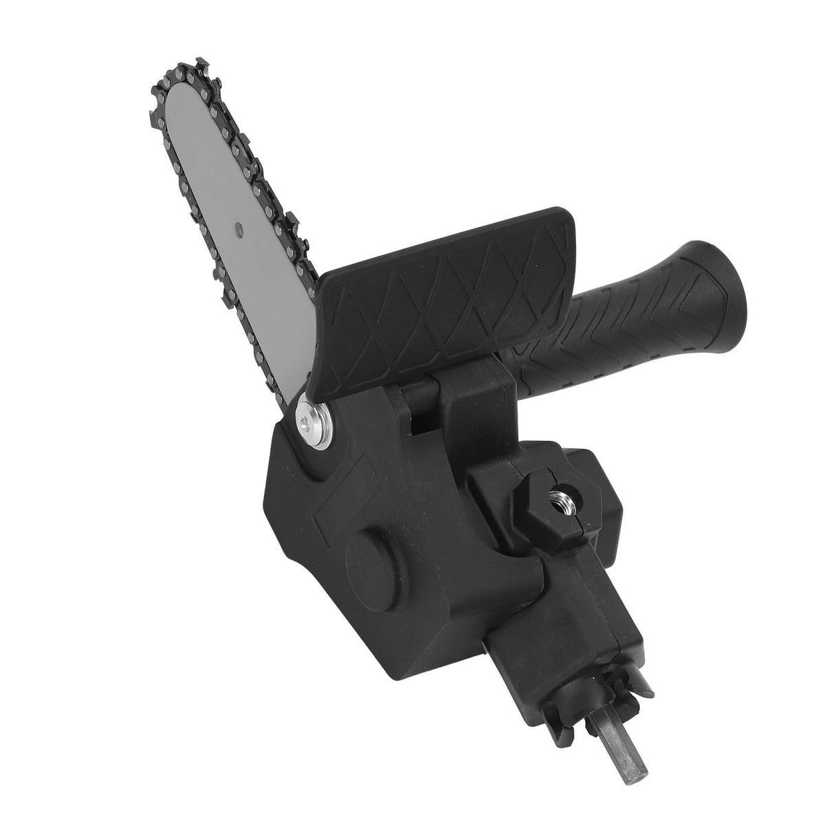 Saw Conversion Head Adapter Stainless Steel Plastic Handle Easy Assembly Electric Drill to Saw Adapter for DIY For 4in Electric Drill
