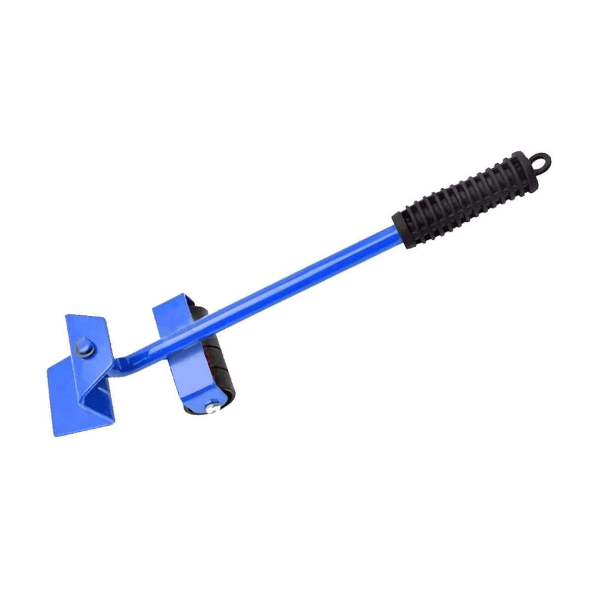 Heavy Duty Furniture Lifter Household Furniture Mover with 4 Wheel Rollers 1 Wheel Bar Blue