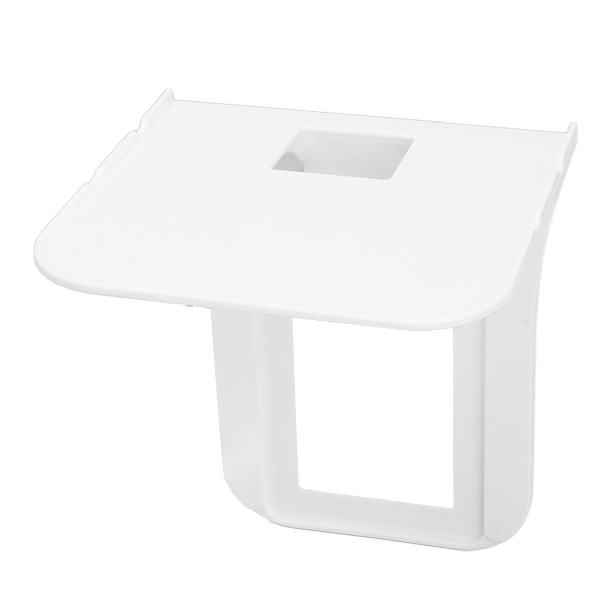 Wall Mounted Outlet Shelf ABS Hole Design Simple Power Charger Shelf Phone Charging Holder