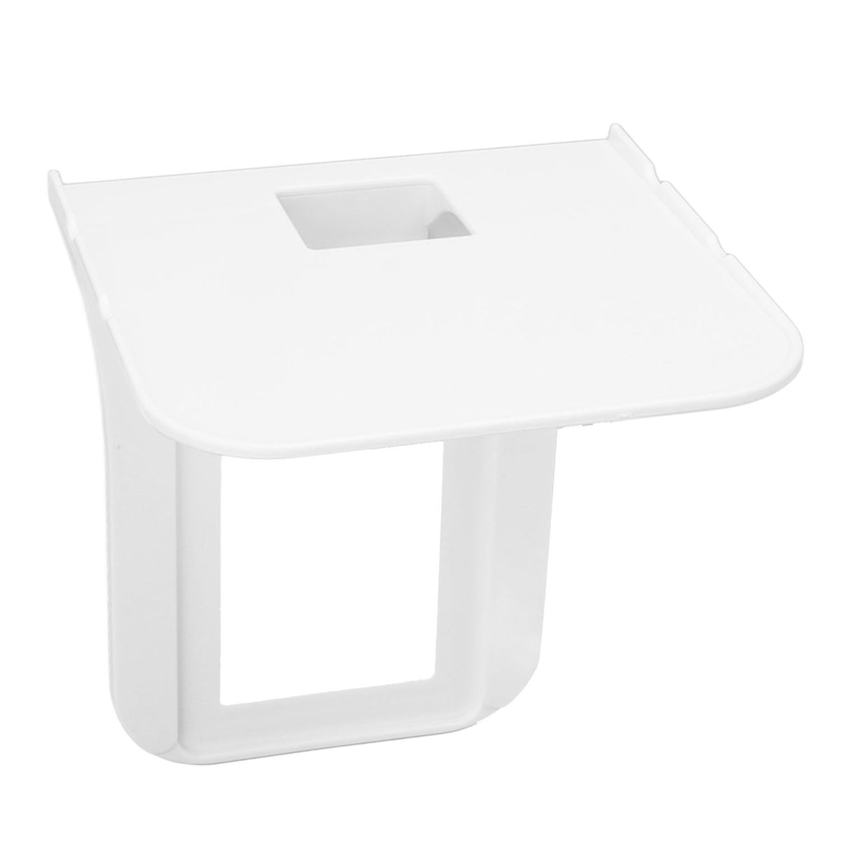 Wall Mounted Outlet Shelf ABS Hole Design Simple Power Charger Shelf Phone Charging Holder