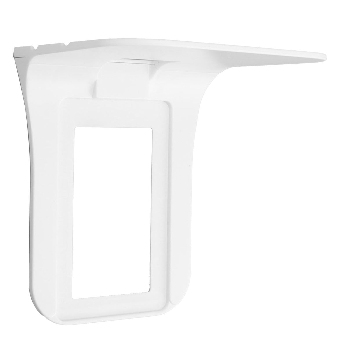 Wall Mounted Outlet Shelf ABS Hole Design Simple Power Charger Shelf Phone Charging Holder