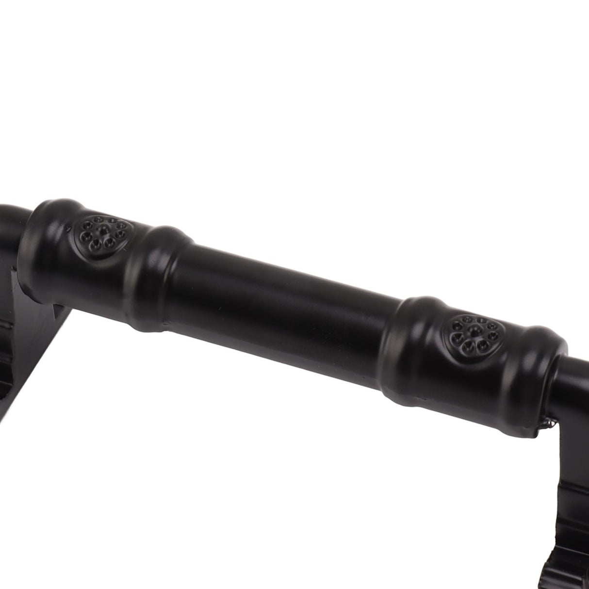 2PCS Door Handle Heavy Duty Smooth Surface Black Flexible Door Levers for Warehouse Door Sliding Door