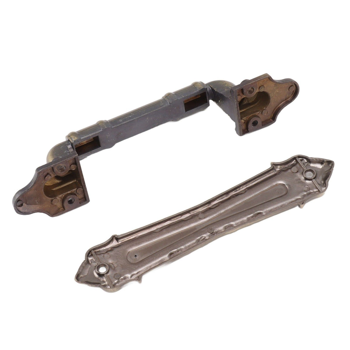 Pull Handle Bronze Exquisite Vintage Style Electroplated Gate Pull Sliding Door Handle