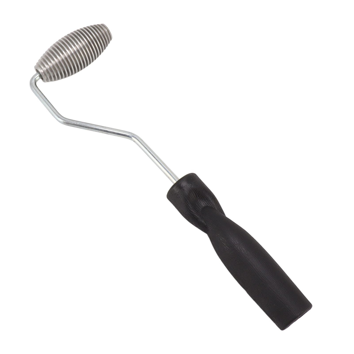 Fiberglass Roller Bubble Paddle Tool Aluminum Alloy Bubble Roller With Plastic Handle Olive Roll Type C