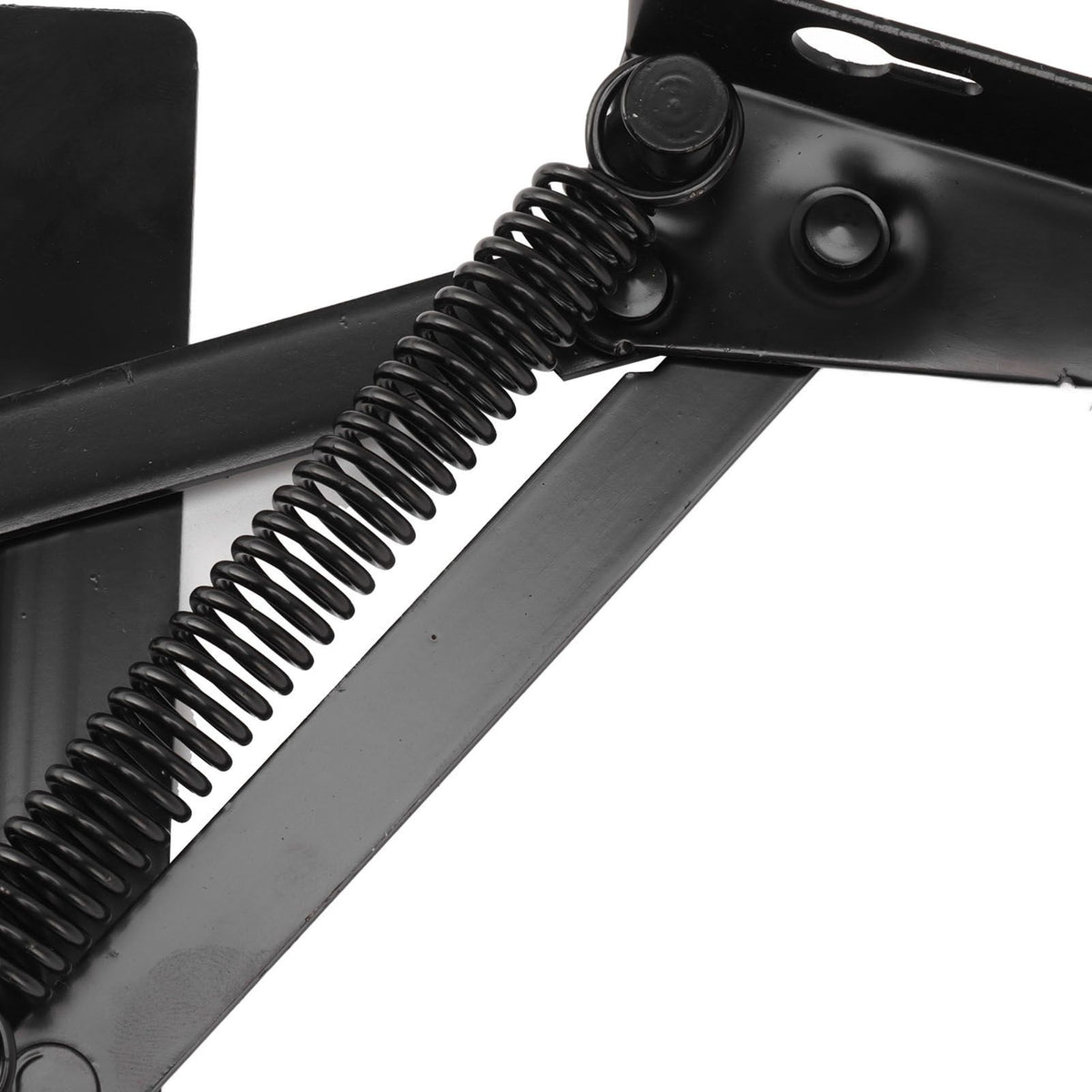 80 Degrees Shear Hinge Cold Rolled Steel Foldable Upturned Support Hinge for Cabinet Doors Bed Sofa