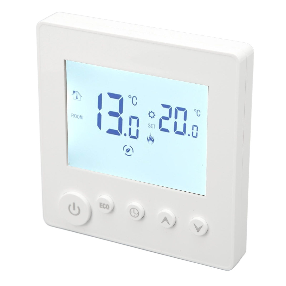 Floor Heating Thermostat Controller Programmable Control Panel LCD Display 90V‑240V for Home