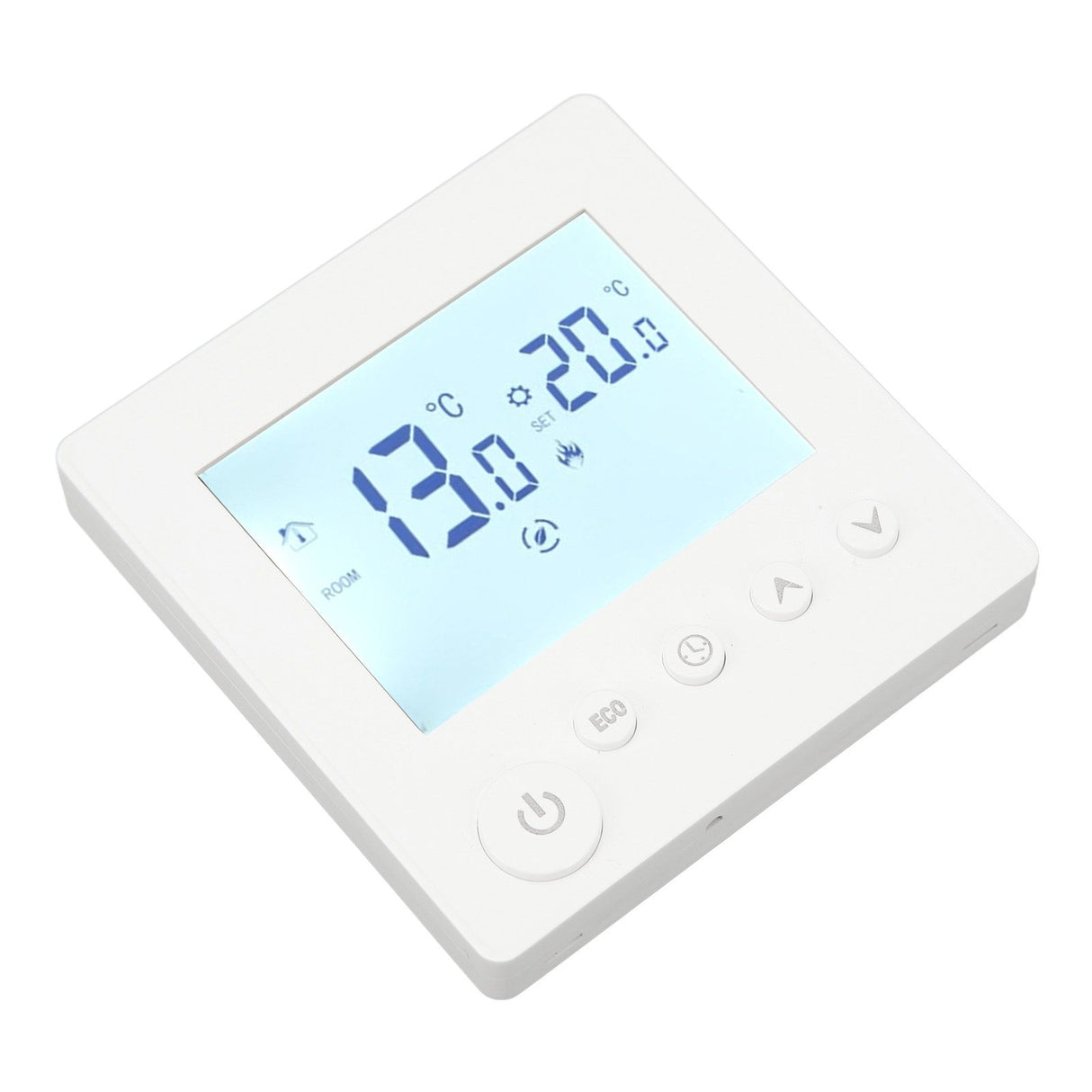Floor Heating Thermostat Controller Programmable Control Panel LCD Display 90V‑240V for Home