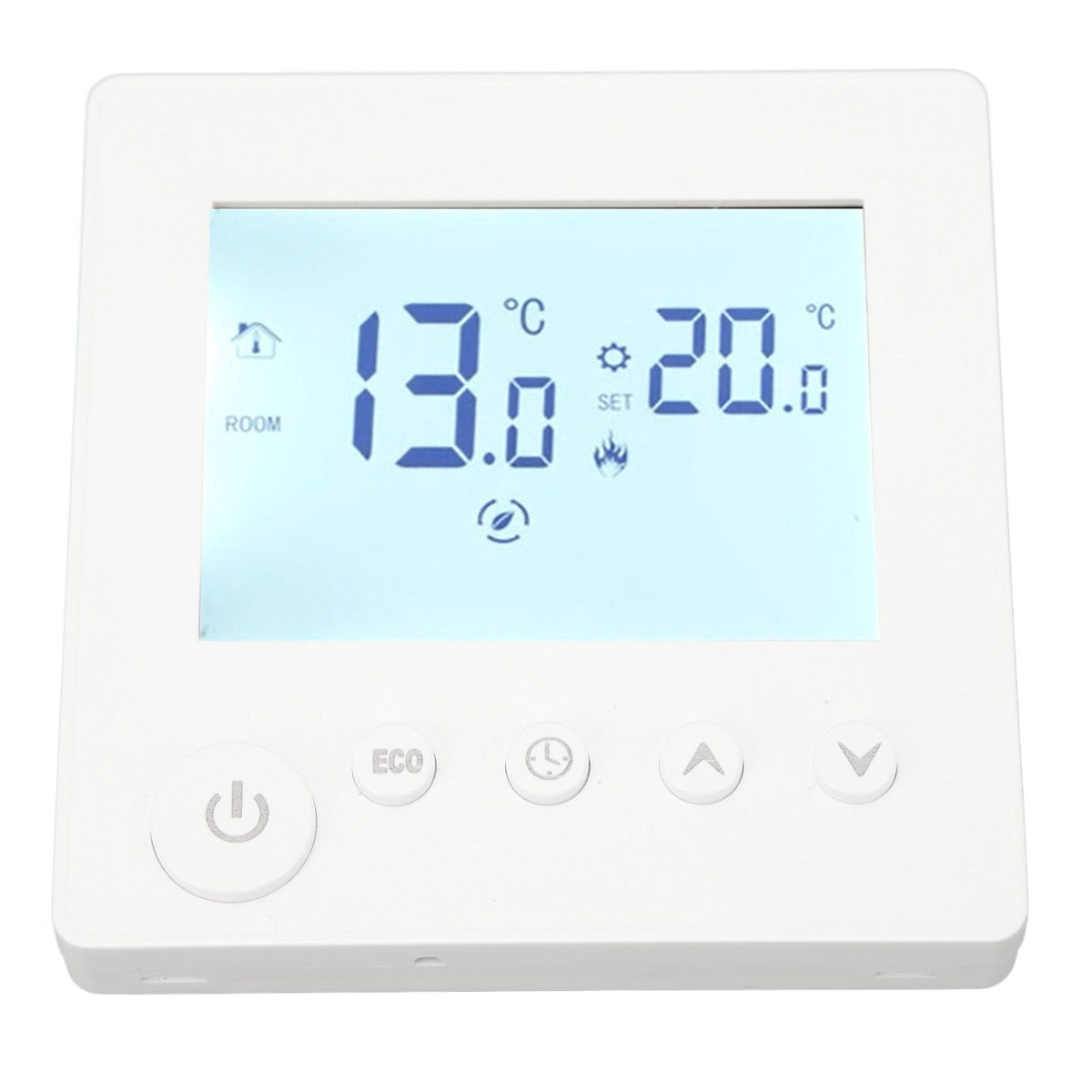 Floor Heating Thermostat Controller Programmable Control Panel LCD Display 90V‑240V for Home
