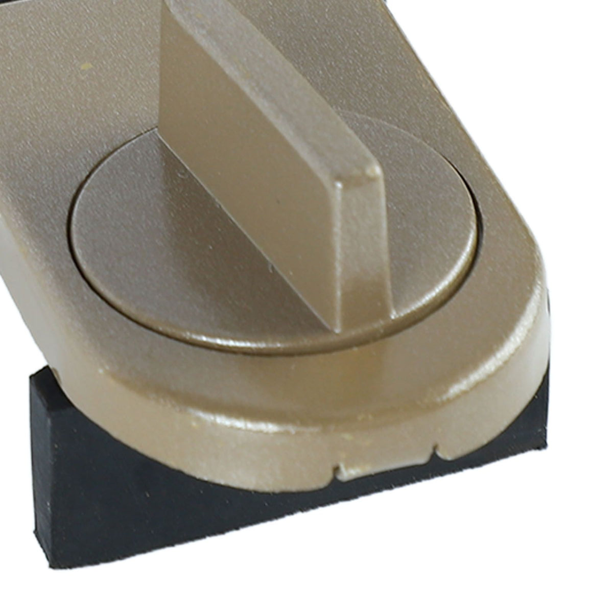 3PCS Sliding Window Locks Aluminum Alloy Safety Lock for Home Bedroom Bathroom Office Brown