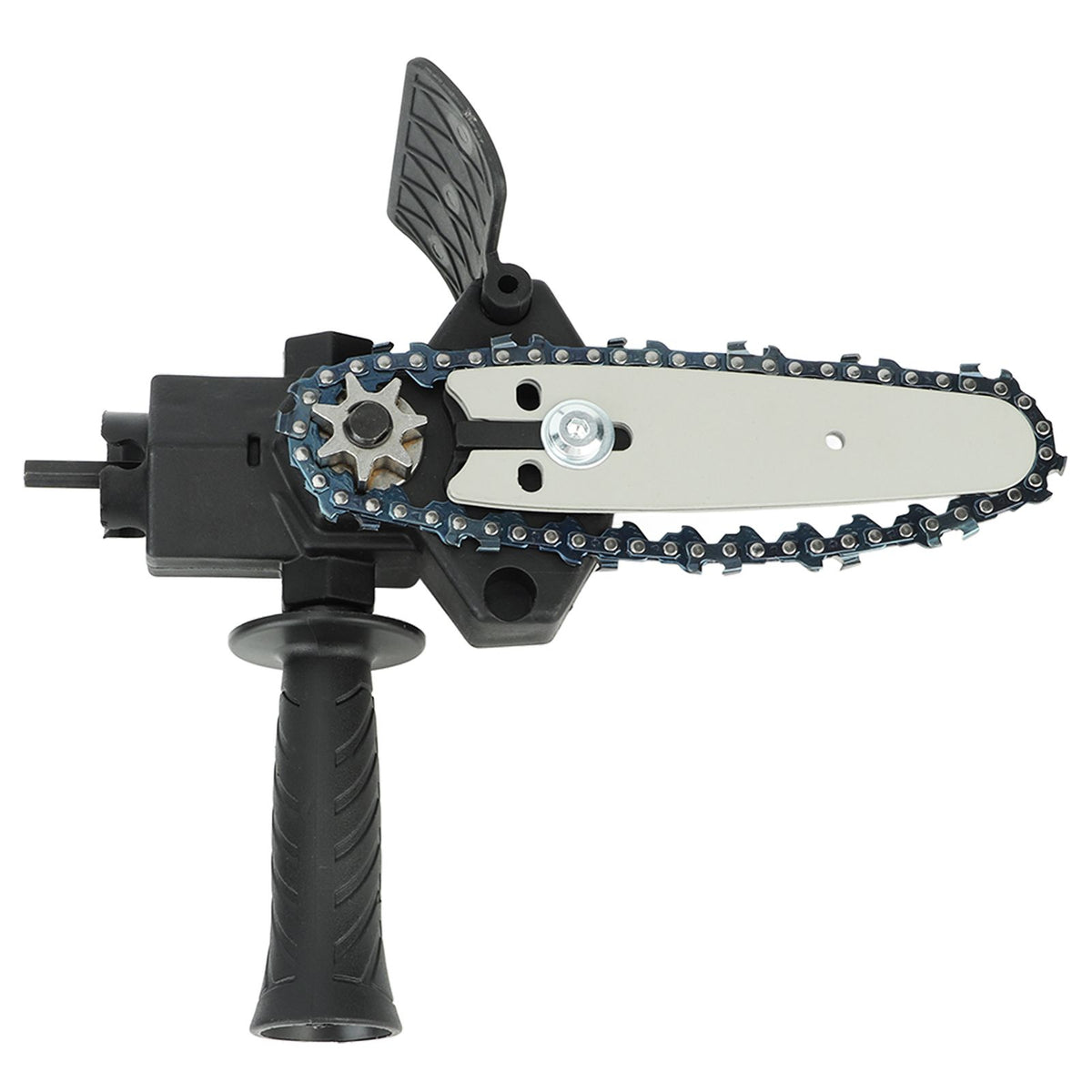 Chainsaw Attachment Electric Drill Modified To Chainsaw Attachment One Handed Electric Chain Saw for Wood Cutting 10.2cm / 4in