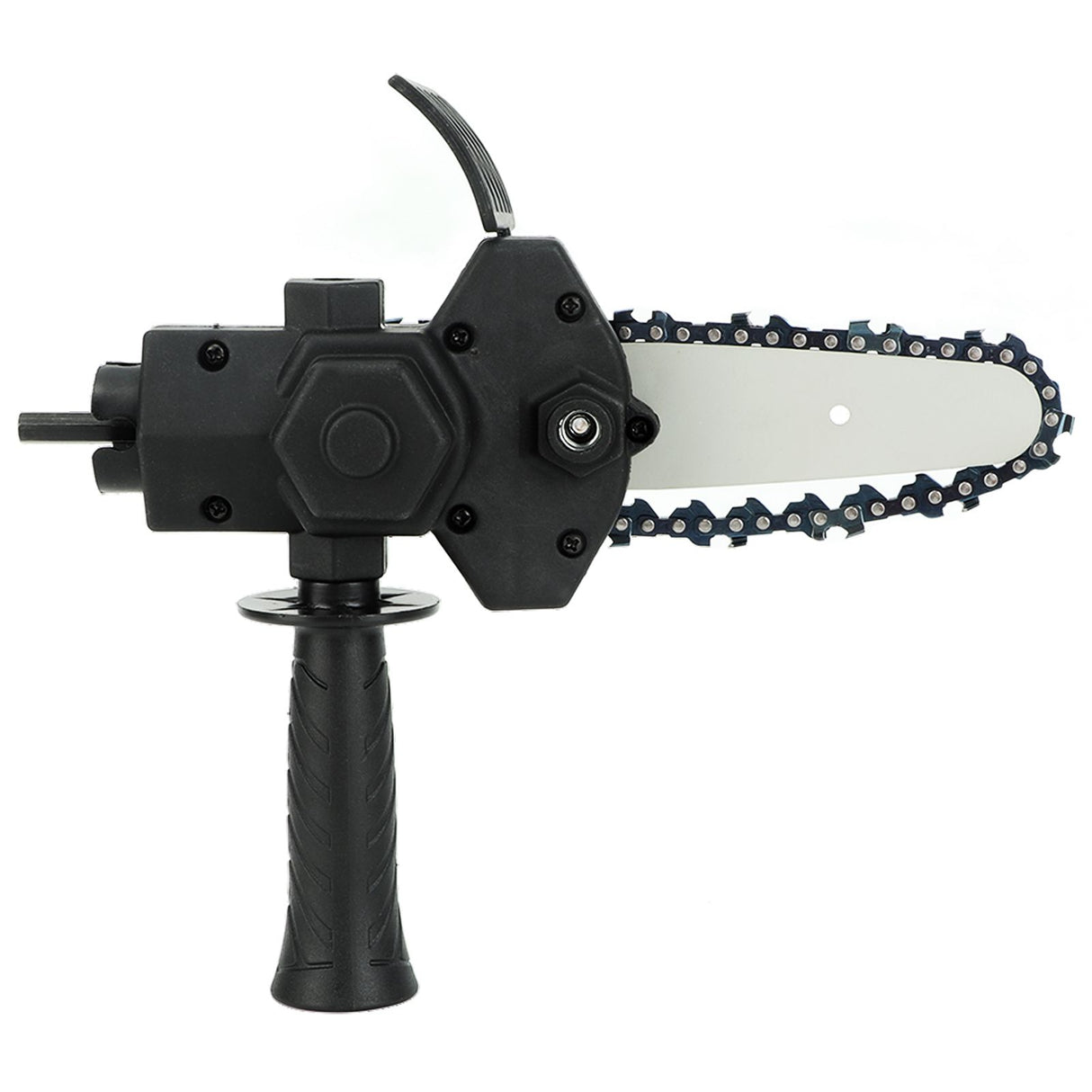 Chainsaw Attachment Electric Drill Modified To Chainsaw Attachment One Handed Electric Chain Saw for Wood Cutting 10.2cm / 4in