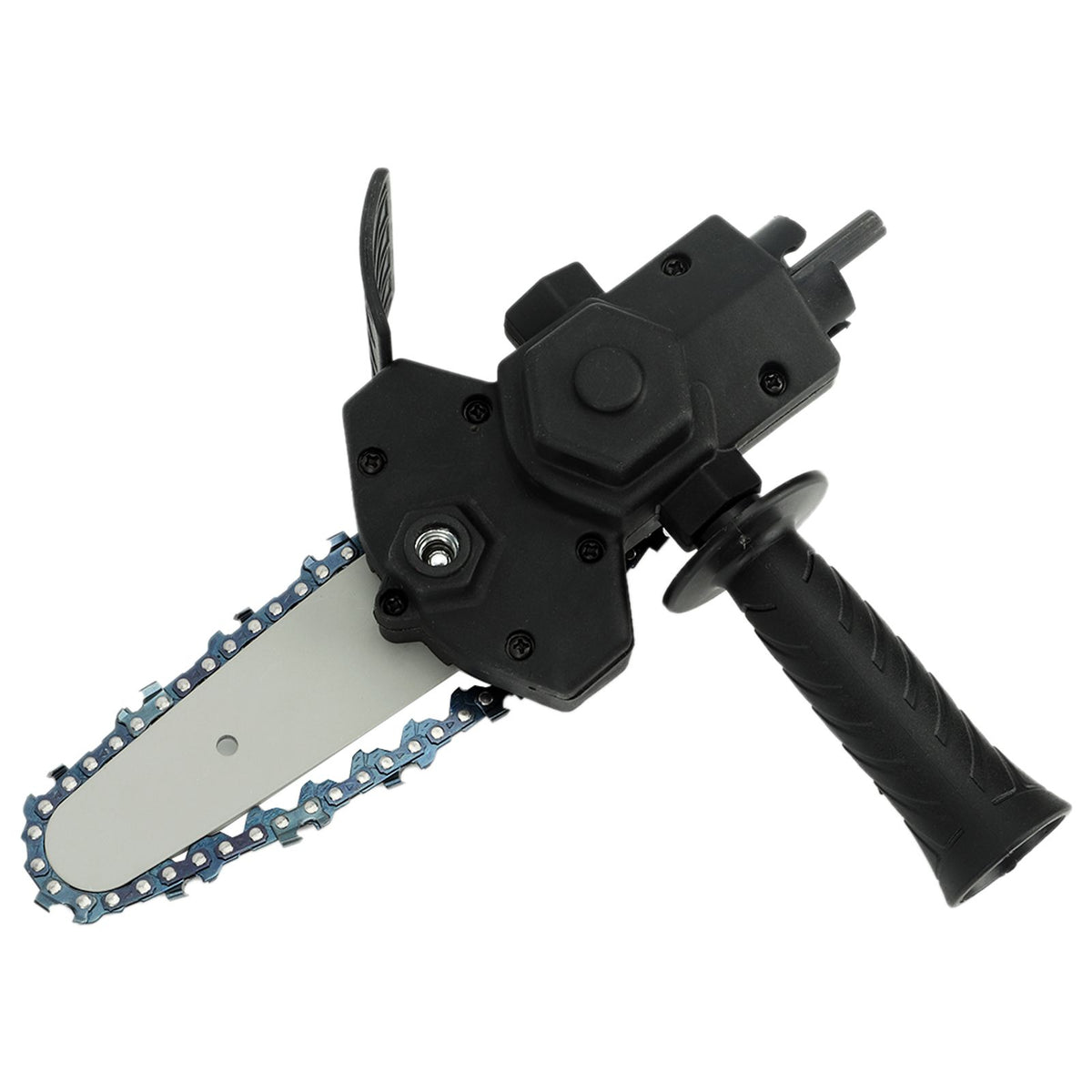 Chainsaw Attachment Electric Drill Modified To Chainsaw Attachment One Handed Electric Chain Saw for Wood Cutting 10.2cm / 4in