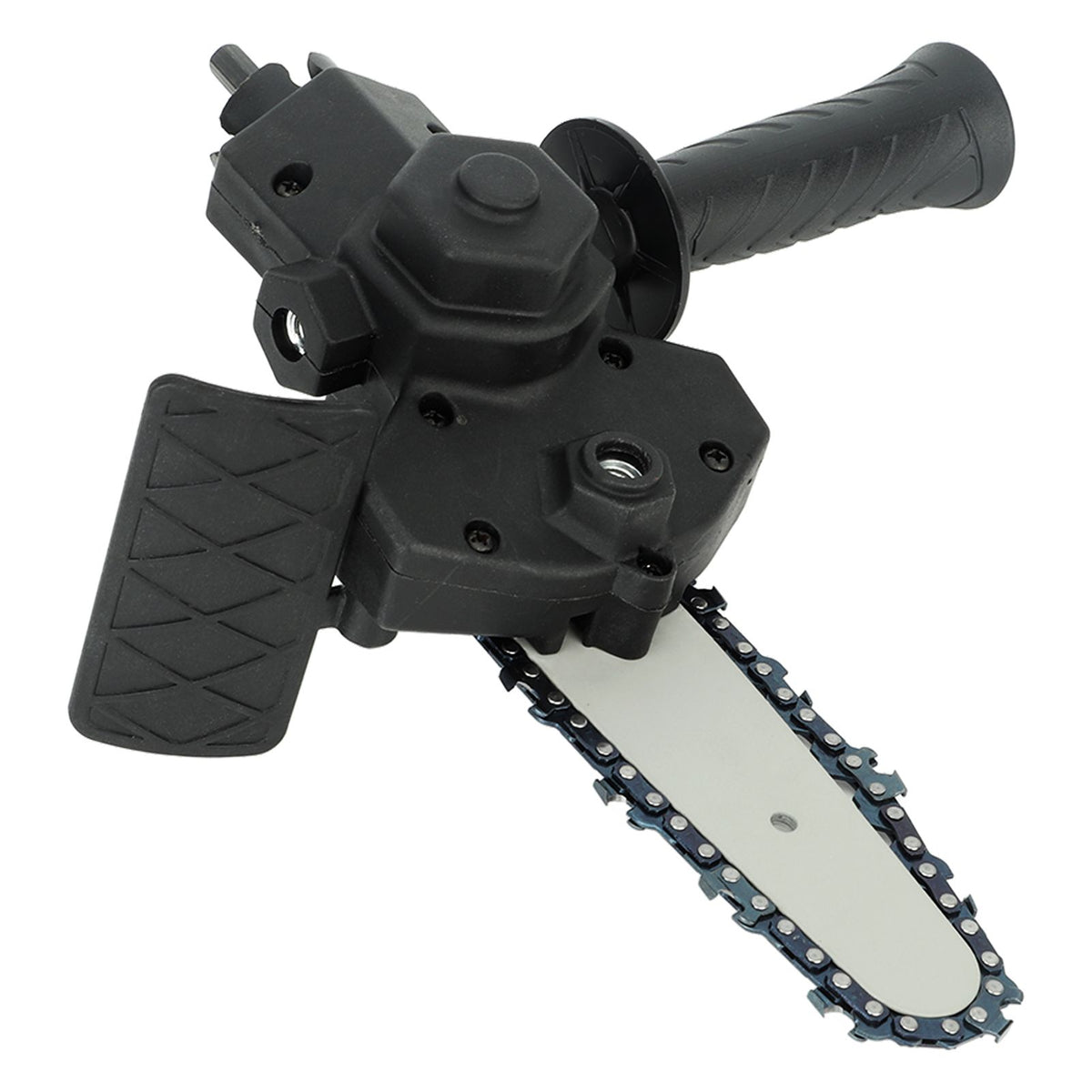Chainsaw Attachment Electric Drill Modified To Chainsaw Attachment One Handed Electric Chain Saw for Wood Cutting 10.2cm / 4in