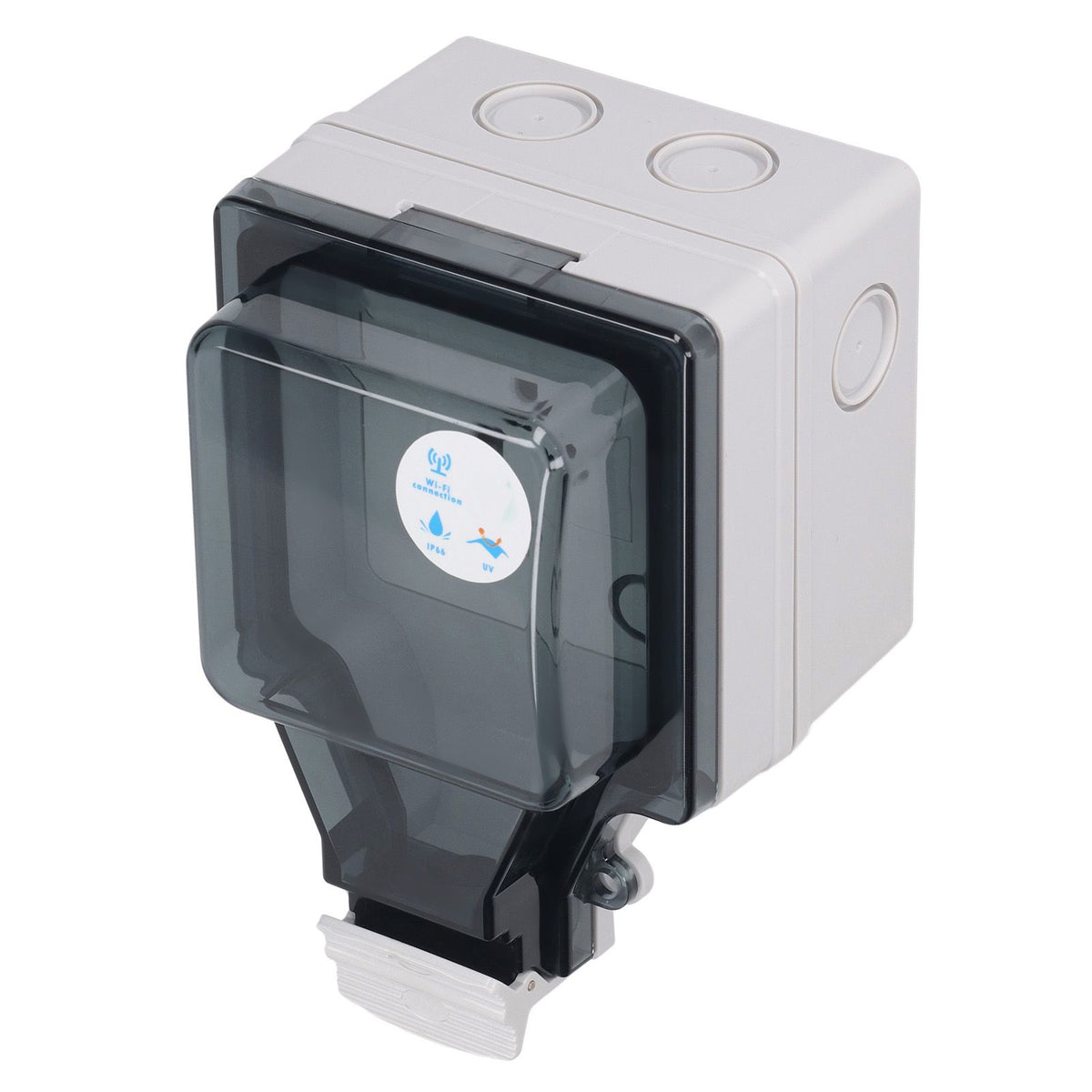 Outdoor Outlet WIFI IP66 Waterproof Socket With Timer for Patio Garden US Plug 110‑250V 16A 1 Port