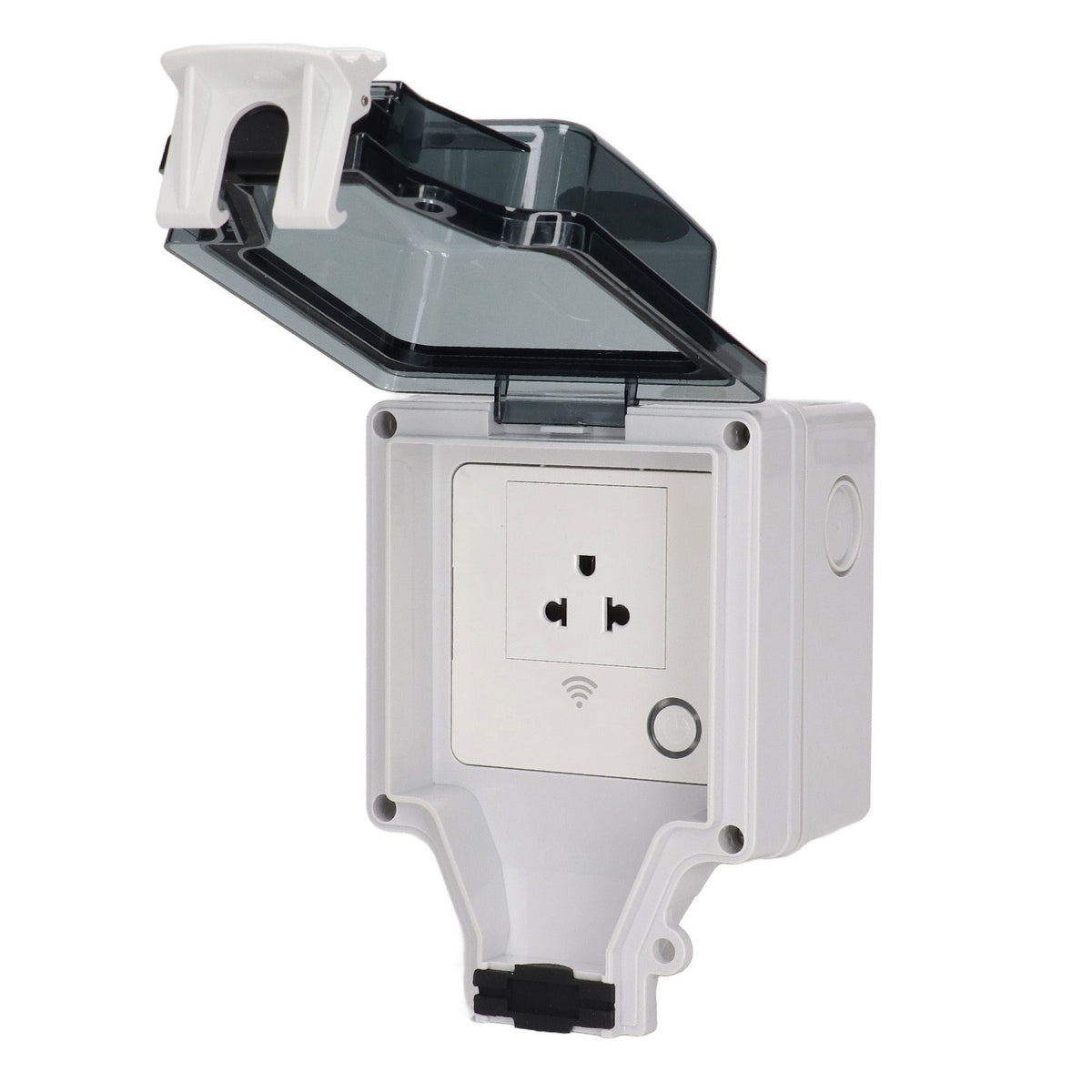 Outdoor Outlet WIFI IP66 Waterproof Socket With Timer for Patio Garden US Plug 110‑250V 16A 1 Port