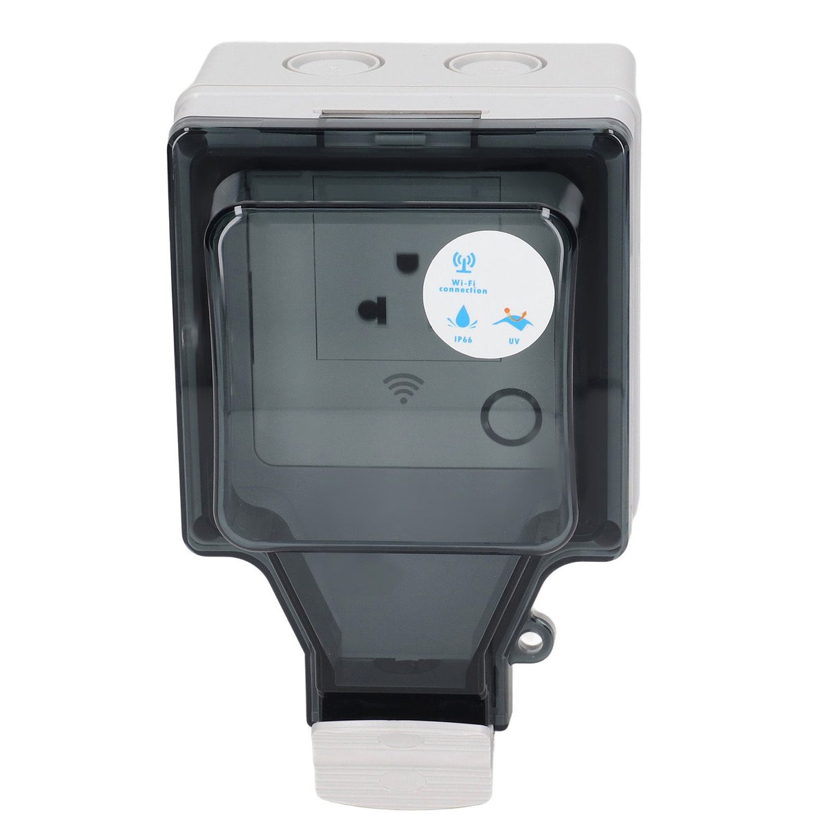 Outdoor Outlet WIFI IP66 Waterproof Socket With Timer for Patio Garden US Plug 110‑250V 16A 1 Port