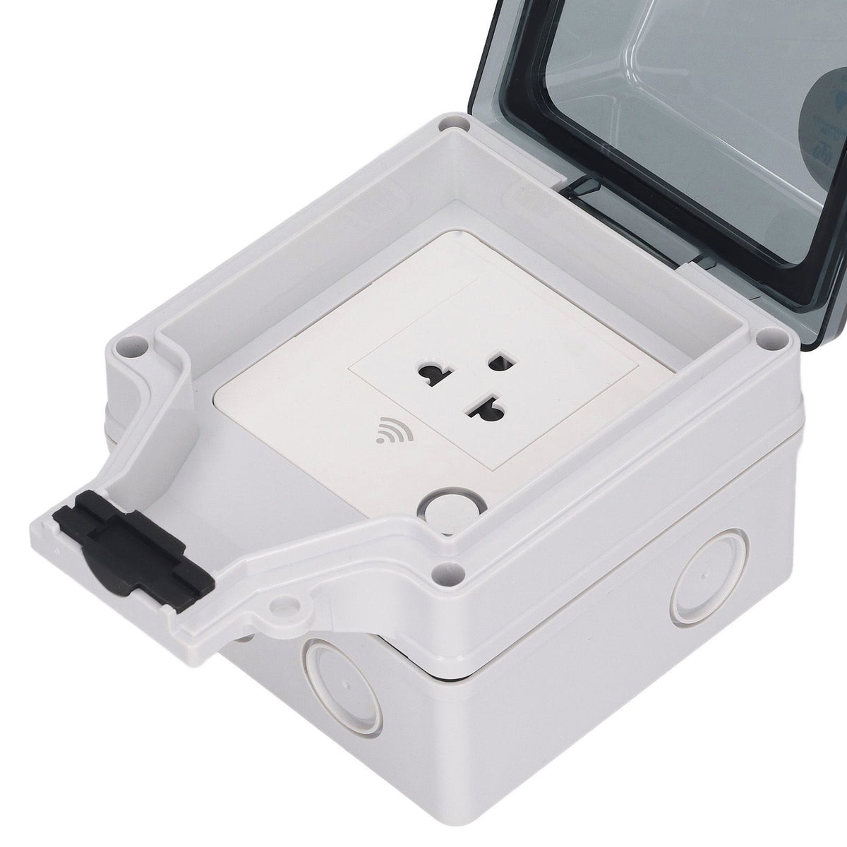 Outdoor Outlet WIFI IP66 Waterproof Socket With Timer for Patio Garden US Plug 110‑250V 16A 1 Port