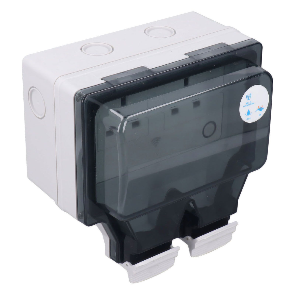 Wifi Smart Socket IP66 Waterproof Support Voice Control Timing 86 Type Outdoor Smart Outlet UK 110‑250V SNW 2S