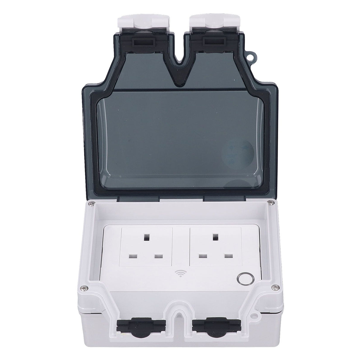 Wifi Smart Socket IP66 Waterproof Support Voice Control Timing 86 Type Outdoor Smart Outlet UK 110‑250V SNW 2S
