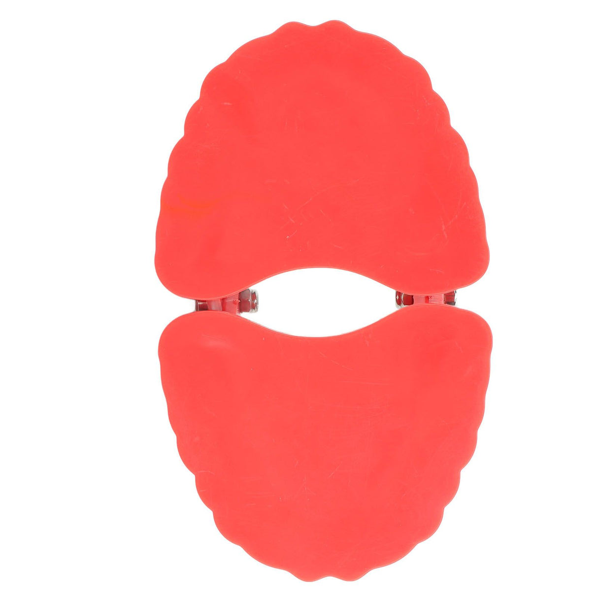 Denture Drill Bit Holder Denture Screwdriver Organizer 3D Sculpture Desk Decor 28 Holes Red With Bits