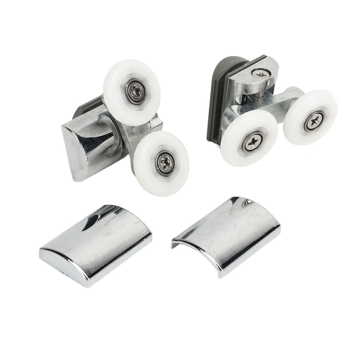 23mm Sliding Door Pulley Bathroom Closet Glass Door Hanging Swing Wheel Upper Lower Roller Kit