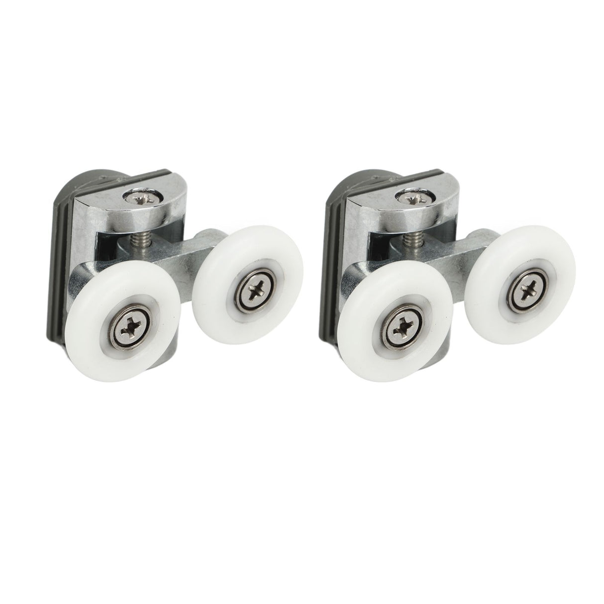 23mm Sliding Door Pulley Bathroom Closet Glass Door Hanging Swing Wheel Upper Lower Roller Kit