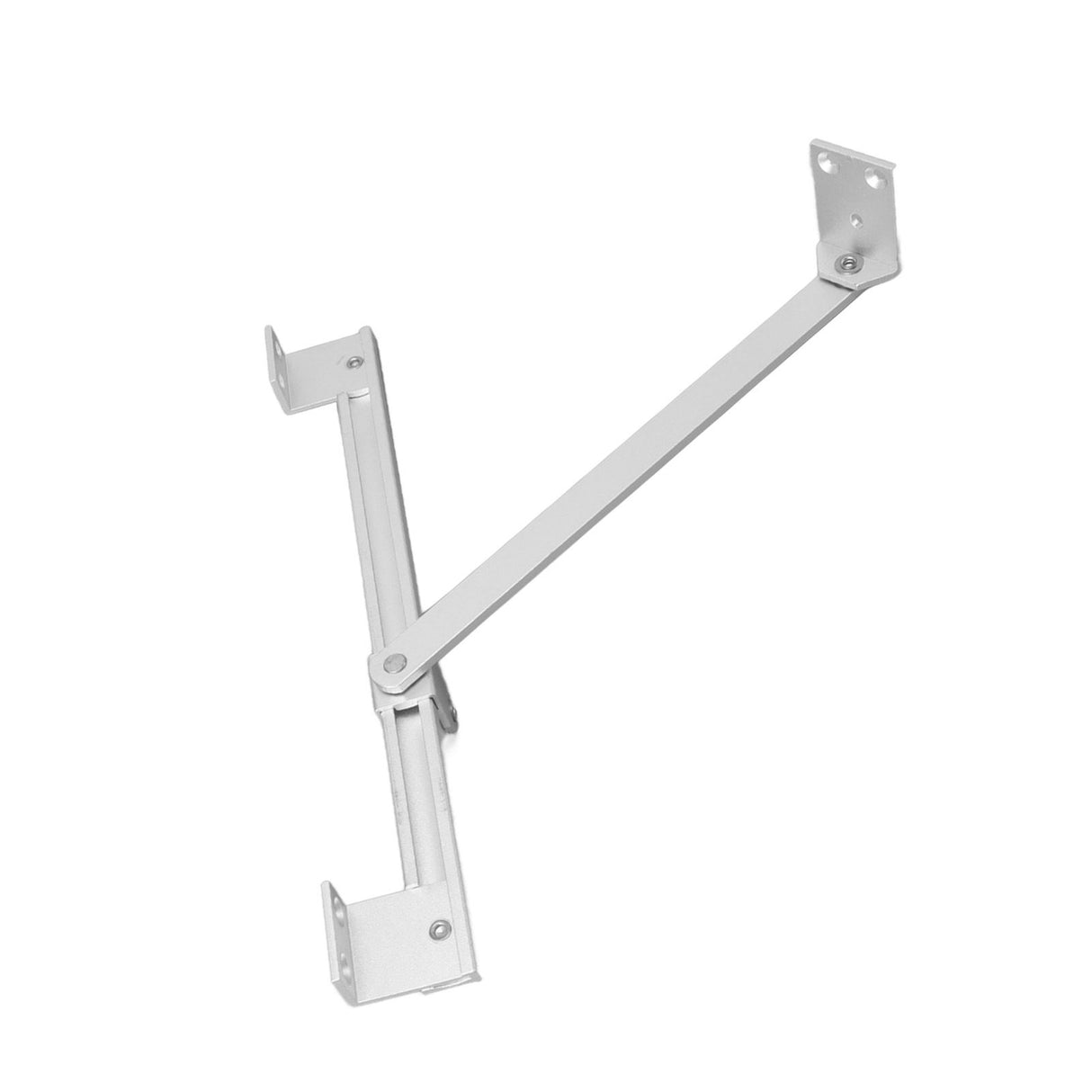Casement Window Hinge Adjustable T Shape Positioning Window Safety Hinge Extrapolated Window Fitting for Home Office Silver