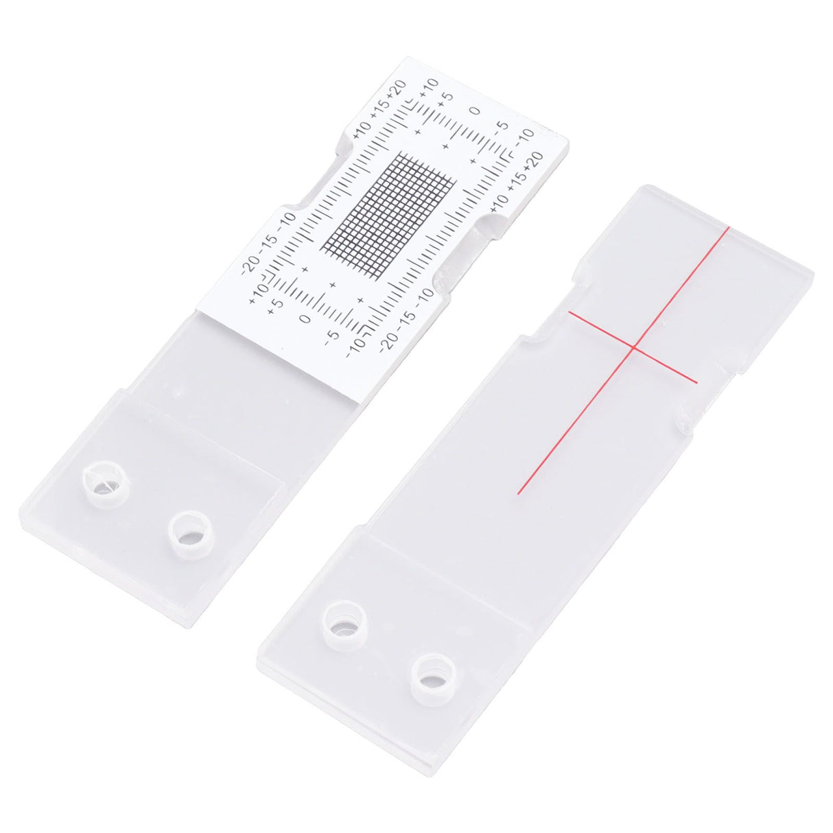 Gap Measuring Instrument Acrylic Building Wall Standard Crack Monitor Corner Crack Comparison Caliper