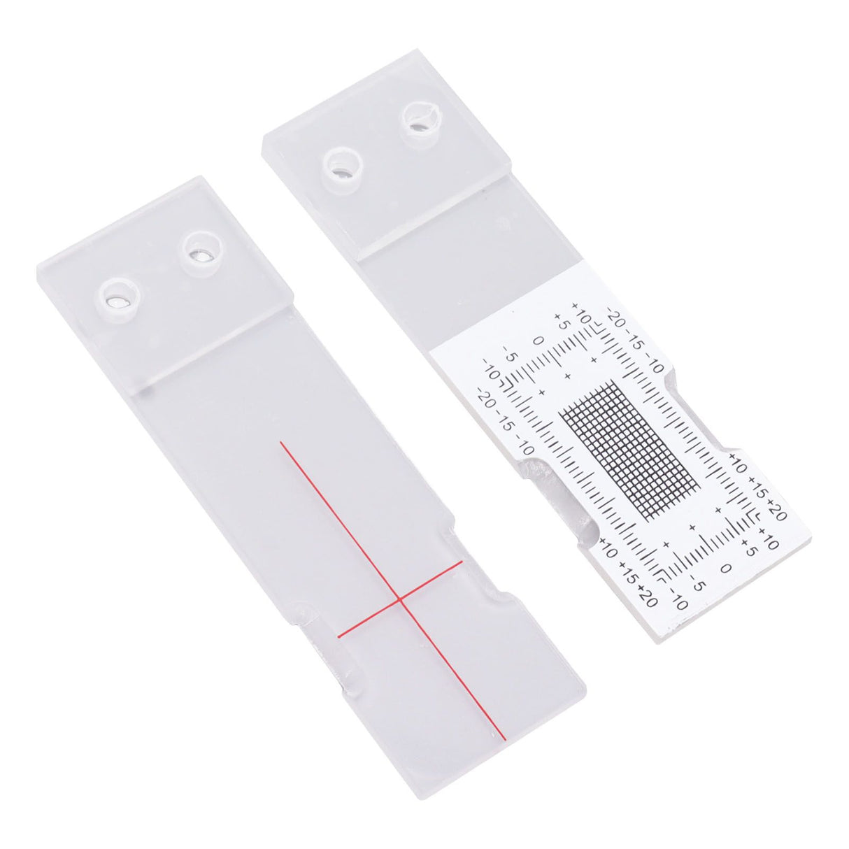 Gap Measuring Instrument Acrylic Building Wall Standard Crack Monitor Corner Crack Comparison Caliper