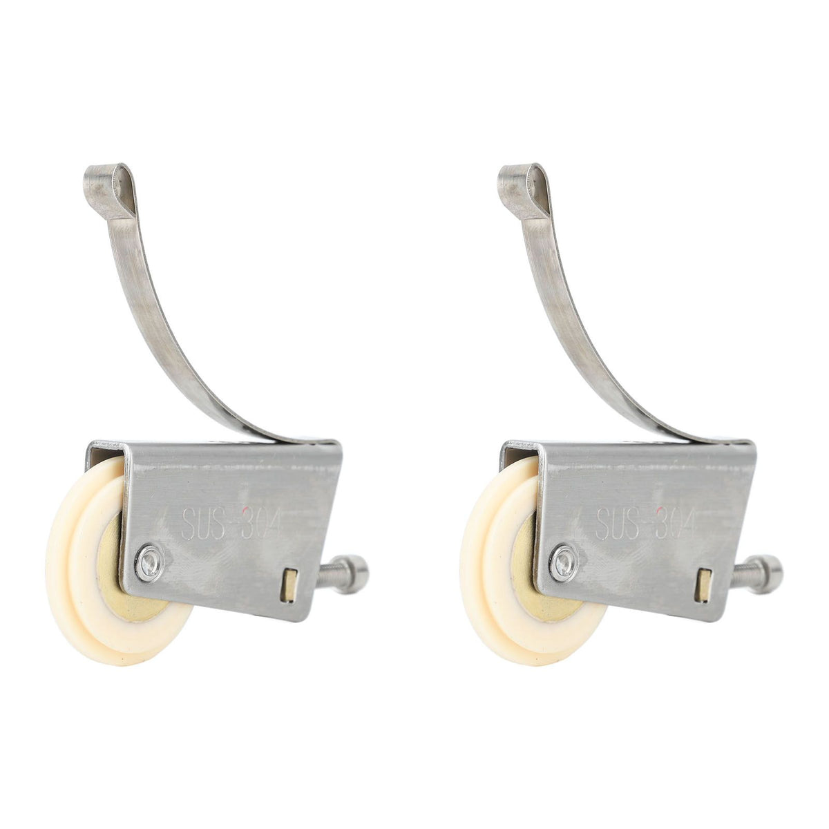 2Set Cabinet Sliding Door Window Roller Pulley Stainless Steel Sliding Door Window Roller Pulley Including Upper Wheel Waterproof Copper Core Cam Wheel