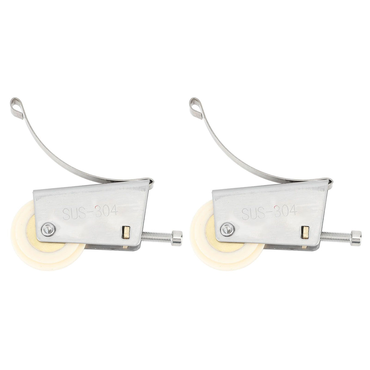 2Set Cabinet Sliding Door Window Roller Pulley Stainless Steel Sliding Door Window Roller Pulley Including Upper Wheel Waterproof Copper Core Cam Wheel