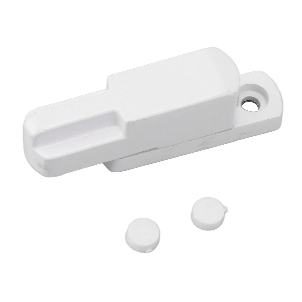 Window Latch Sash Lock Aluminum Alloy Anti Theft T Type Universal Child Proof Safety Lock for Home Security White