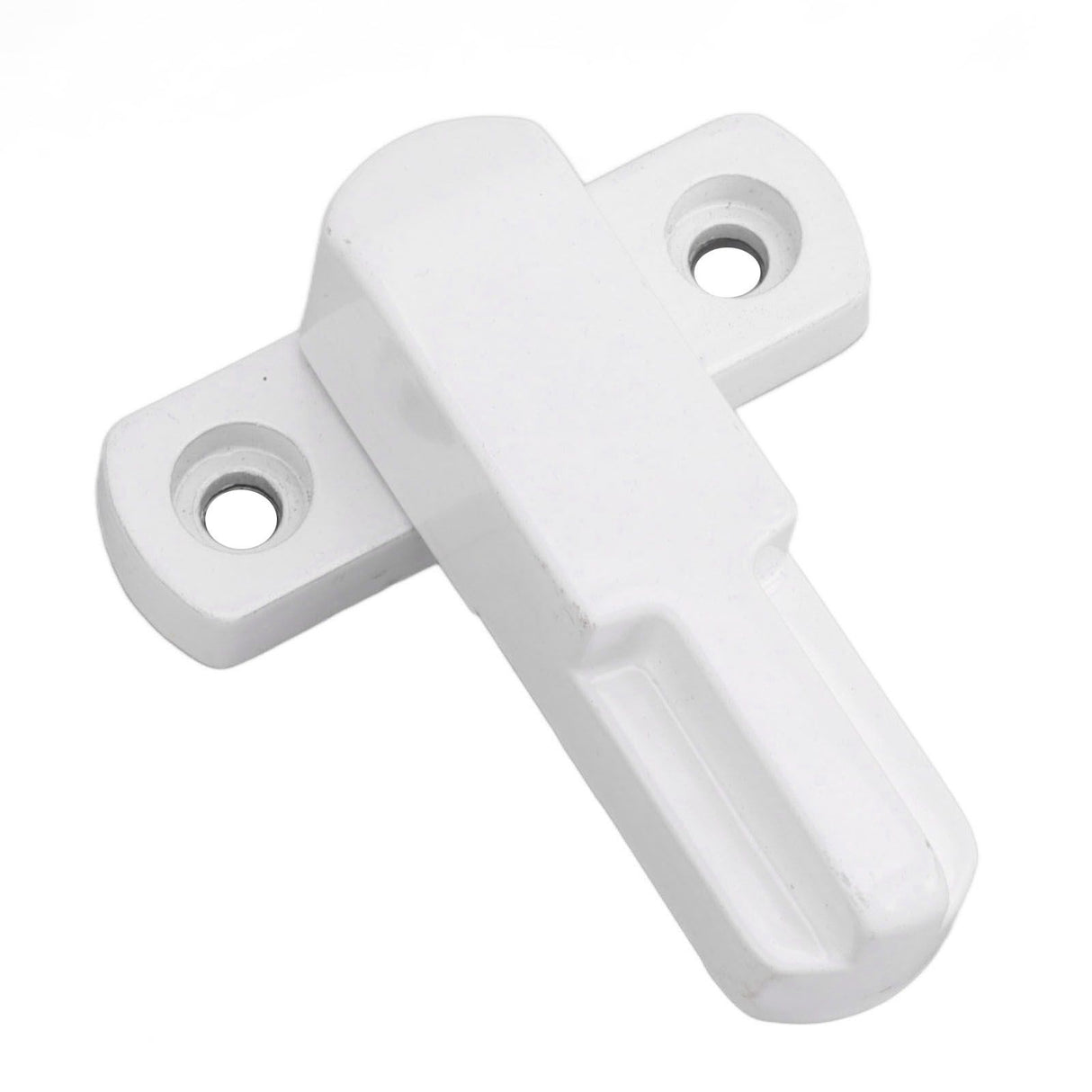 Window Latch Sash Lock Aluminum Alloy Anti Theft T Type Universal Child Proof Safety Lock for Home Security White