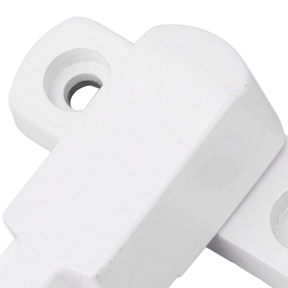 Window Latch Sash Lock Aluminum Alloy Anti Theft T Type Universal Child Proof Safety Lock for Home Security White