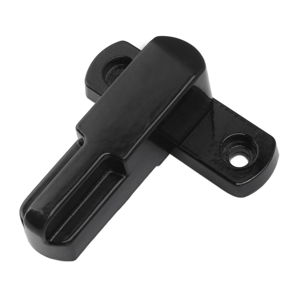 Window Latch Sash Lock Aluminum Alloy Anti Theft T Type Universal Child Proof Safety Lock for Home Security Black