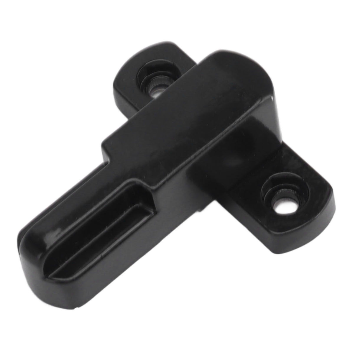 Window Latch Sash Lock Aluminum Alloy Anti Theft T Type Universal Child Proof Safety Lock for Home Security Black