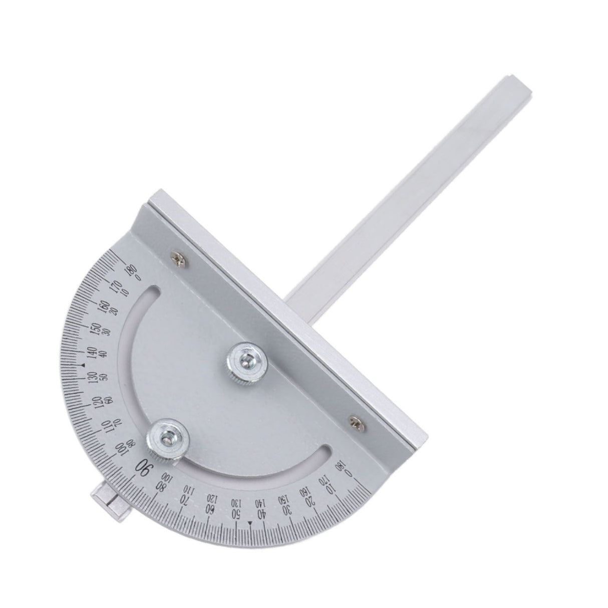180 Degree Protractor Woodworking Engraving Protractor Aluminum Alloy Protractor