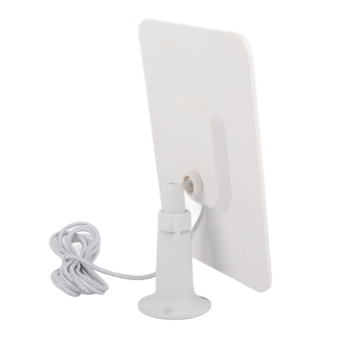 4W 5V Solar Panel for Arlo for Ring for Blink Security Camera IP65 Waterproof Solar Charger with 360 Degree Adjustable Bracket White