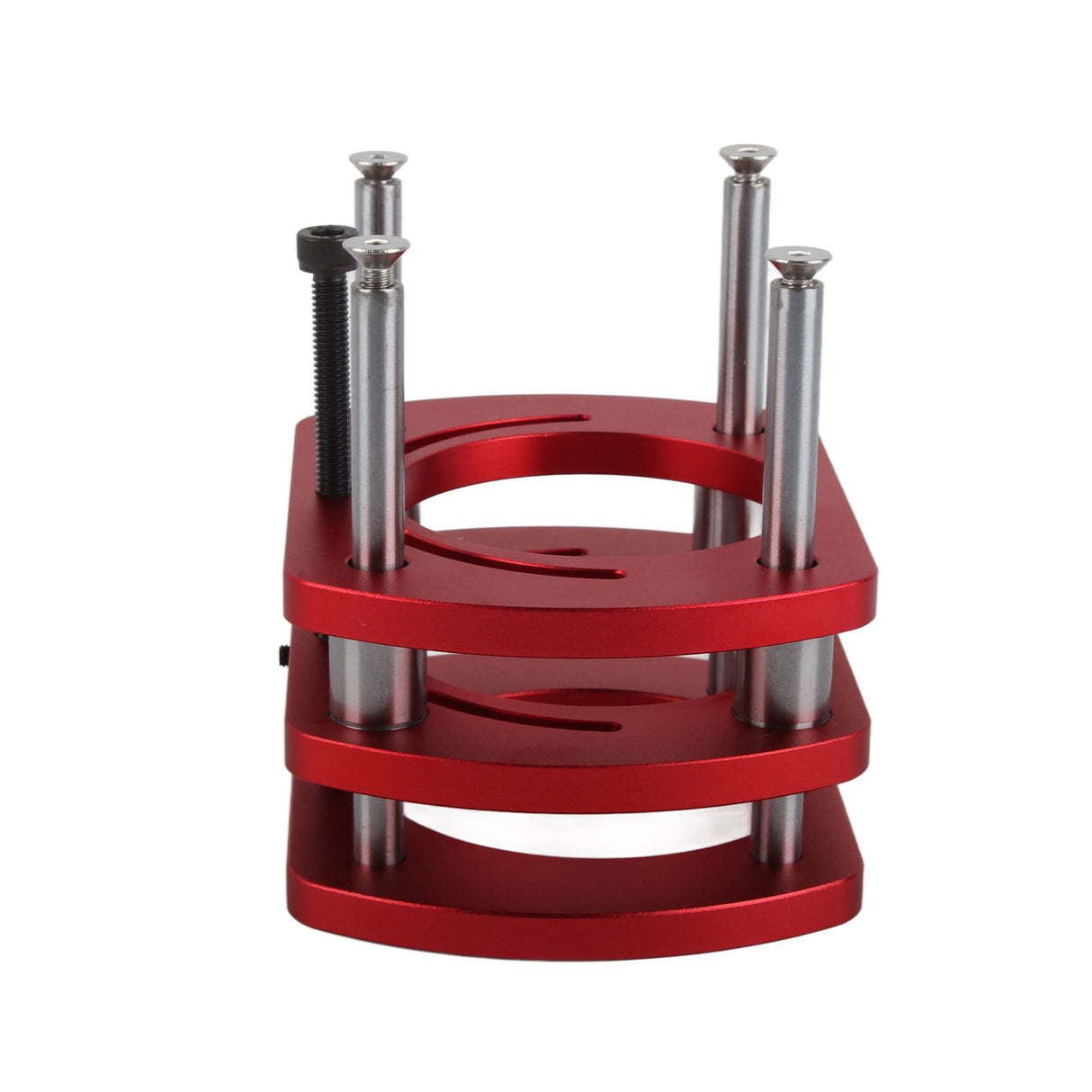 Router Lift Base Aluminum Alloy Router Table Saw Insert Plate Lifting System Base Kit for Small Trimming Machines