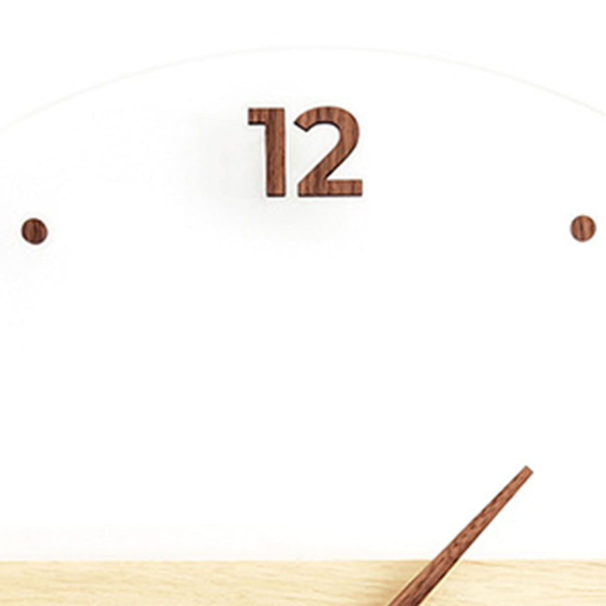 Wall Clock Silent Round Decorative Modern Acrylic Panel Hanging Clock for Living Room Bedroom Office