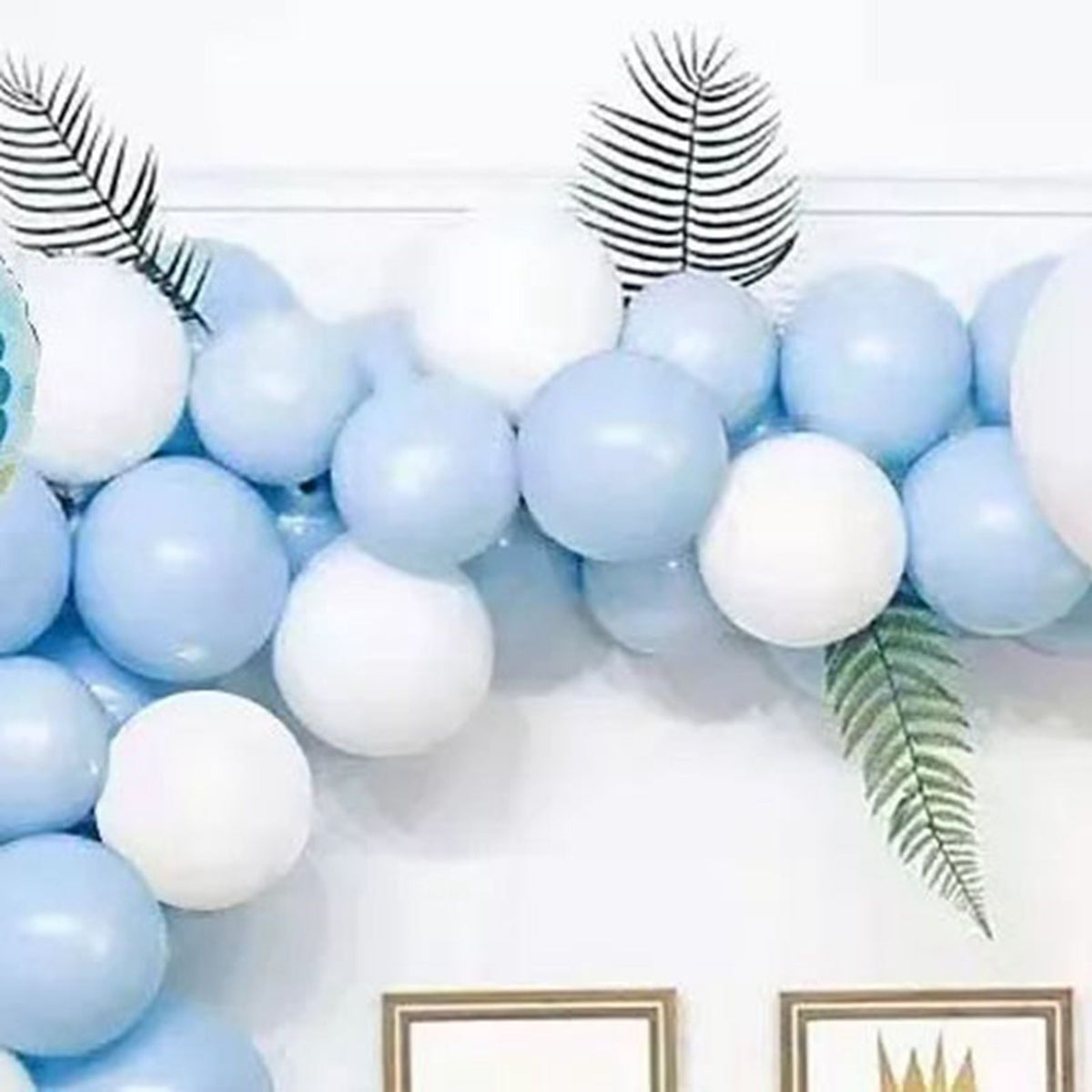 Balloons Kit Decorative Reusable Latex Balloon Set for Baby Shower Birthday Party