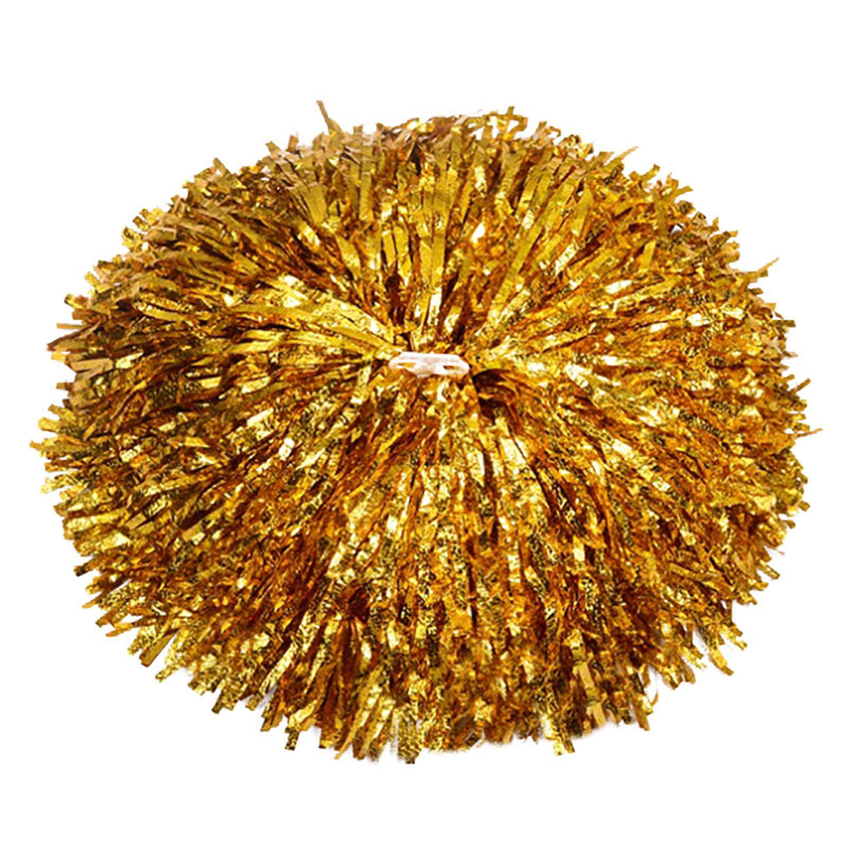 10PCS Cheerleading Pompoms with Straight Handle Reusable Flash Effect Plastic Cheering Poms Ball for Basketball Baseball