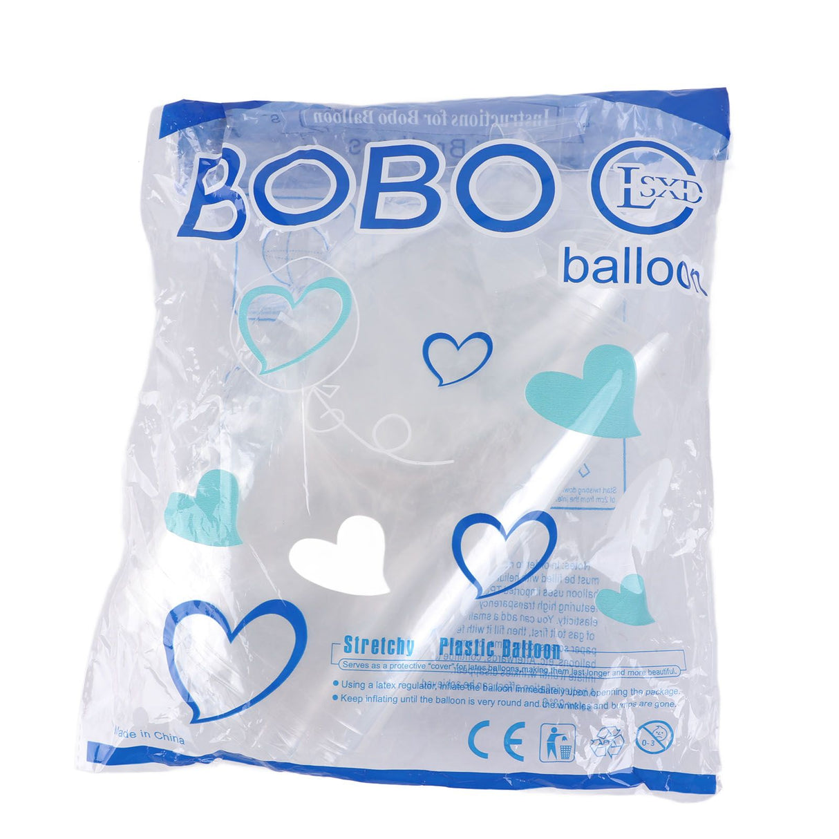 10PCS Bobo Balloons Wide Mouth Reusable Environmentally Friendly Transparent for Wedding Birthday Party