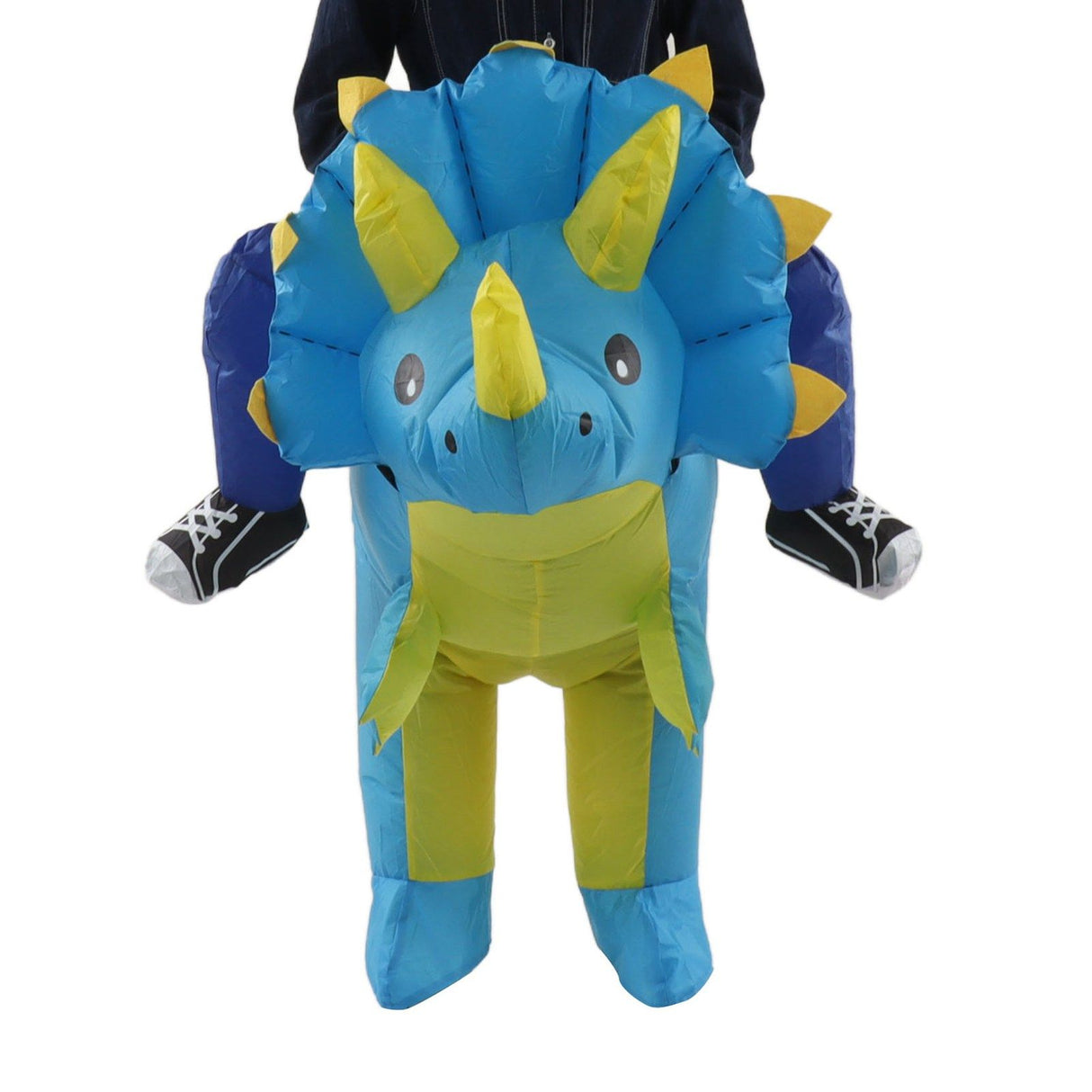 Inflatable Dinosaur Costume Halloween Cosplay Costume Party Riding Triangle Dinosaur Inflatable Doll Suit Adults 160‑190cm