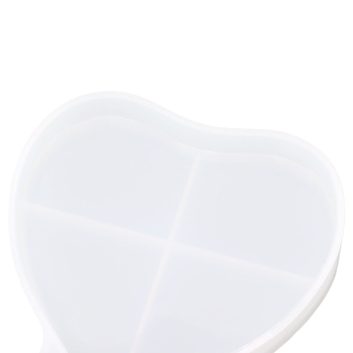 2PCS Heart Shape Photo Frame Mold Silicone Picture Mold DIY Personalized Photo Frame Mold for Home Decoration