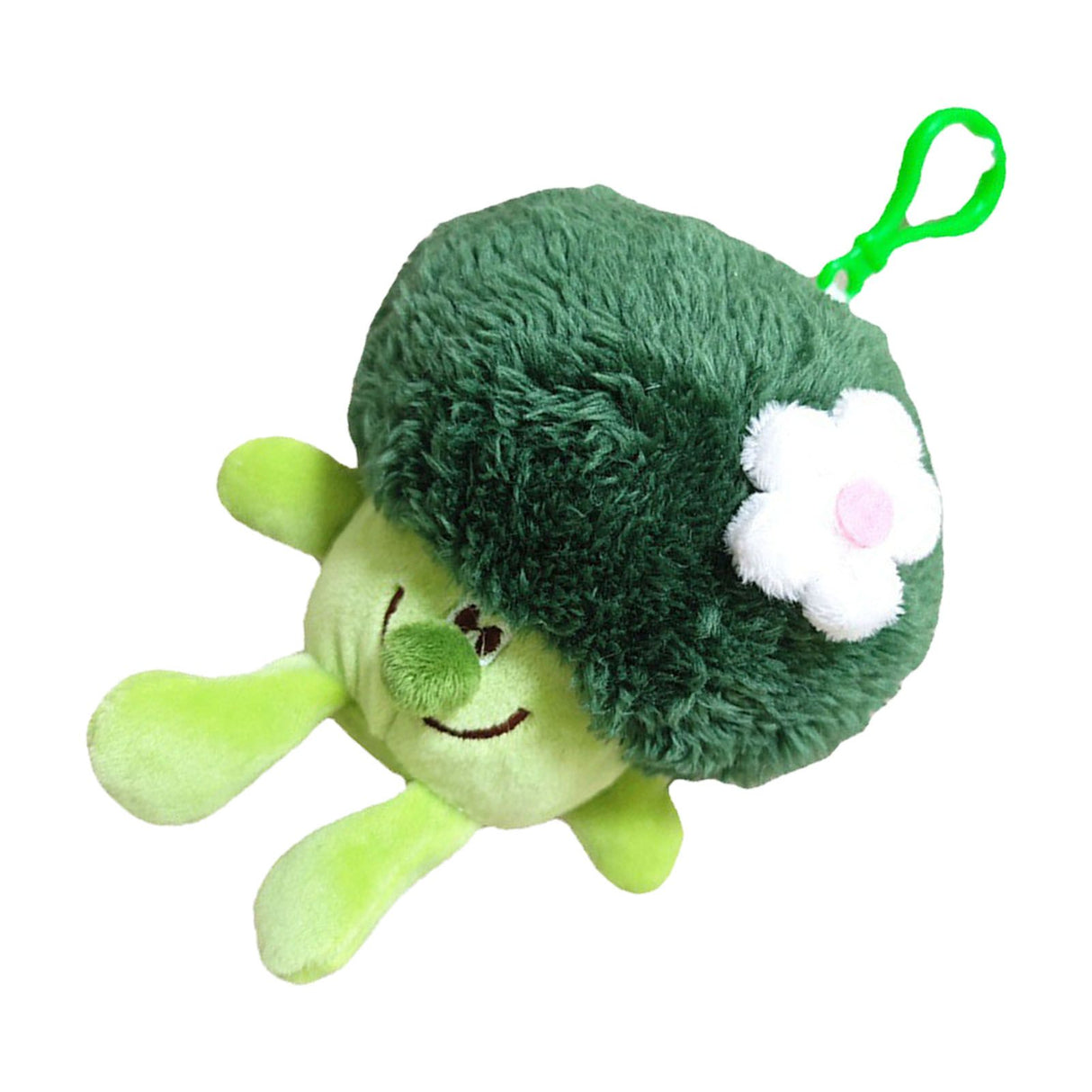 Plush Pendant Cute Broccoli Shape Stuffed Toy PP Cotton Vegetable Pendant for Keychain Keyring Bag Large