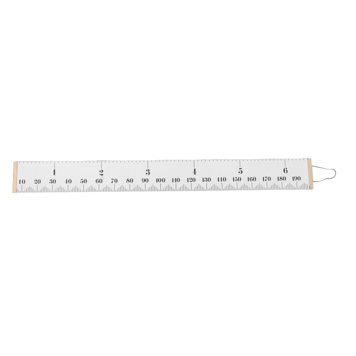 Kids Growth Chart Accurate Baby Height Growth Chart Ruler Removable Canvas Wall Hanging Measurement Chart for Home Classic White