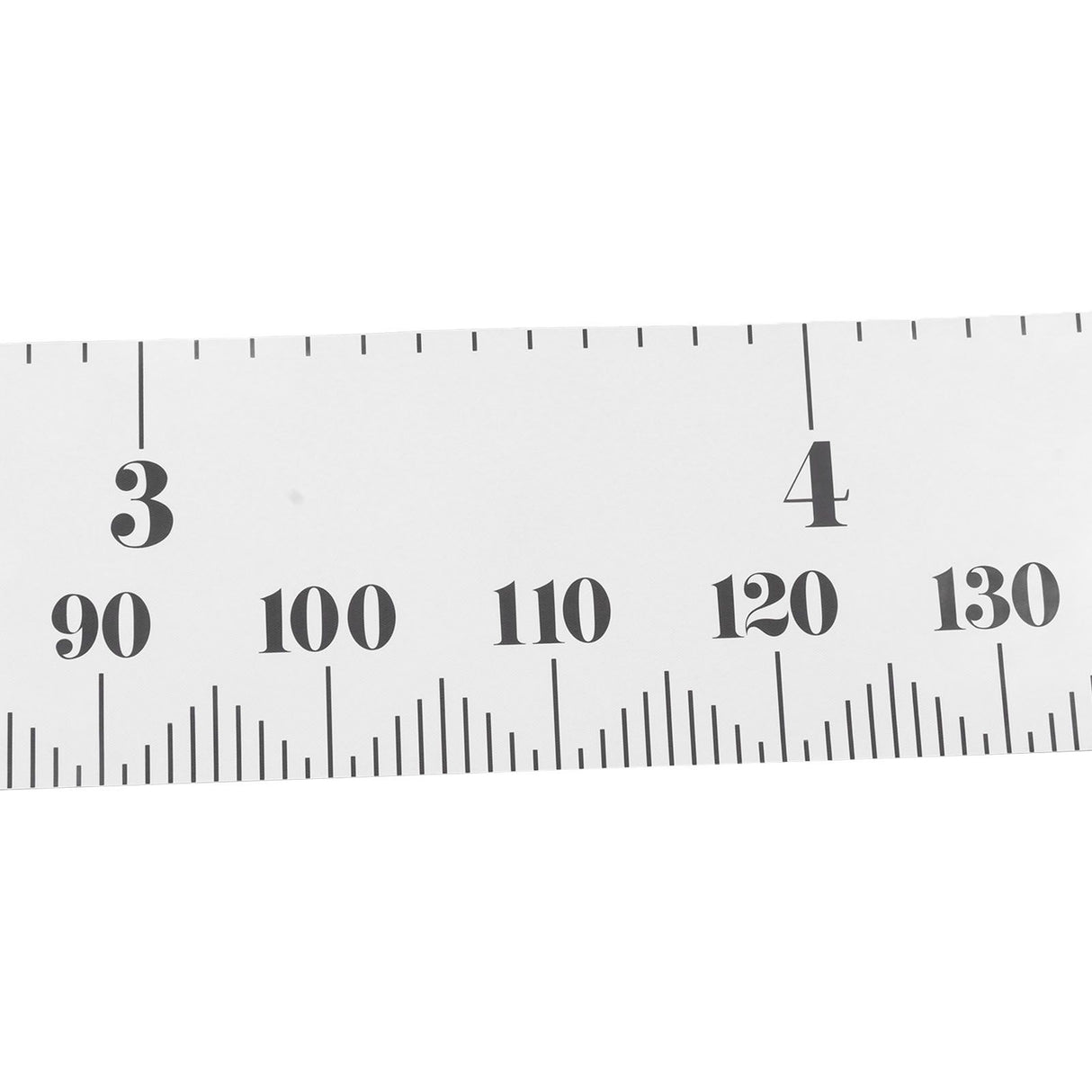 Kids Growth Chart Accurate Baby Height Growth Chart Ruler Removable Canvas Wall Hanging Measurement Chart for Home Classic White