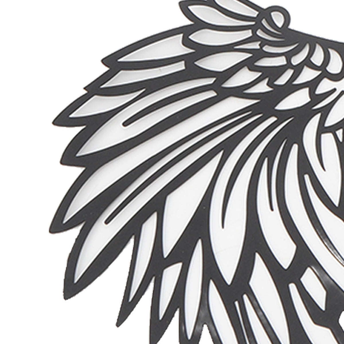 Angel Wings Metal Wall Art Indoor Outdoor Hanging Metal Angel Wings Wall Decor with LED Lights for Home Bedroom Living Room Garden Office