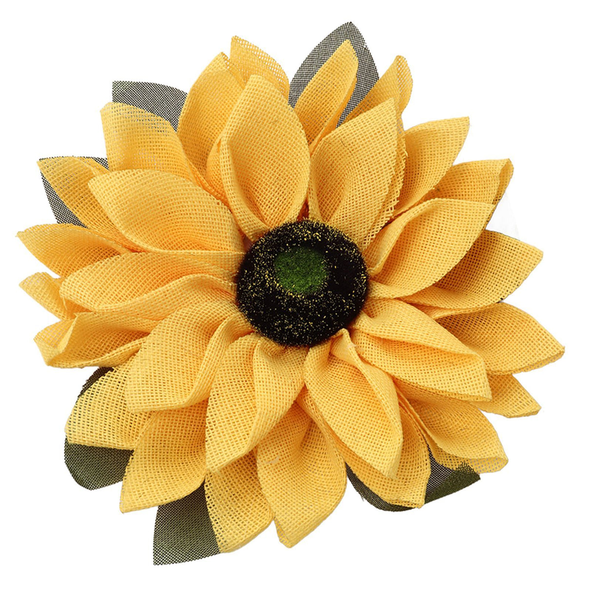 Sunflower Wreath for Front Door Round Artificial Yellow Sunflower Wreath for Front Door Window Party Home Decor 15.7in
